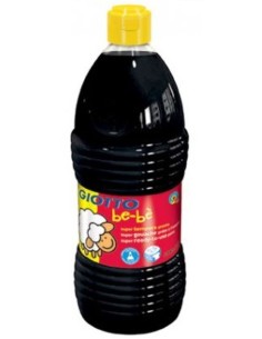 BOTE SUPER TEMPERA GIOTTO BE BE NEGRO 1000ML