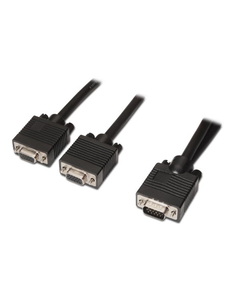 A113-0081 cable VGA 0,45 m VGA (D-Sub) 2 x VGA (D-Sub) Negro