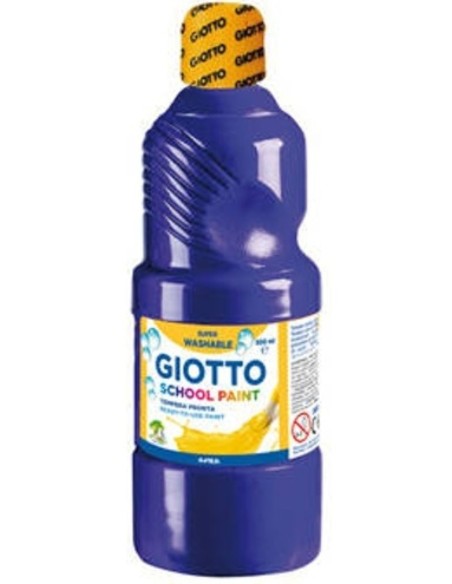 Bote tempera escolar Giotto 500ml violeta