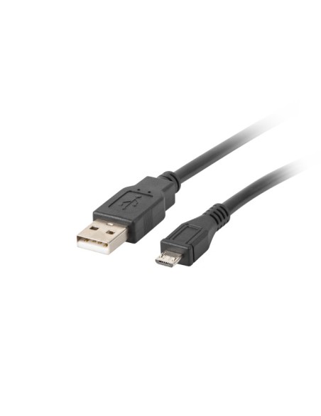 CA-USBM-10CC-0010-BK cable USB USB 2.0 1 m Micro-USB B USB A Negro