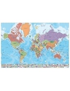 MAPA ERIK MURAL 61x91 F/P MUNDO