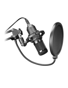 MMICPRO, Micrófono PC USB, Condensador, Ultra-alta Definición Streamings, ASMR, Negro