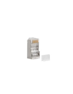 PLS-6000 conector RJ-45 Acero inoxidable, Transparente