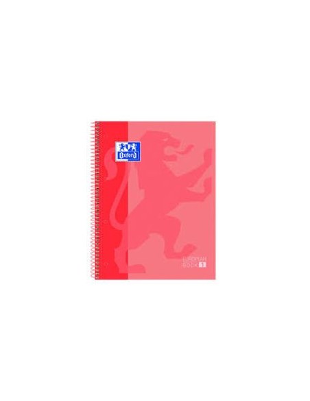 Paq 5 cuaderno espiral europeanbook1 melocoton a4 80h 90g cuadricula 5x5mm microperforado Paq 5 cuaderno espiral europeanbook1 melocoton a4 80h 90g cuadricula 5x5mm microperforado