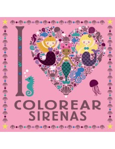 I LOVE COLOREAR SIRENAS