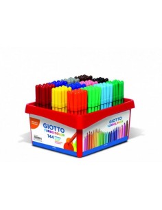 PACK 144 ROTULADORES GIOTTO TURBO COLOR SCHOOL