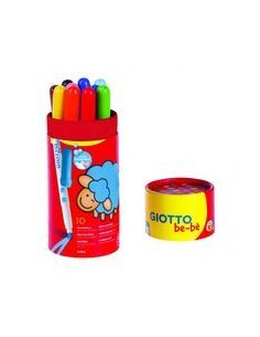 Bote 10 super rotuladores giotto be be