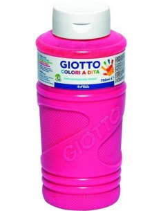 BOTE PINTURA DEDOS GIOTTO 750ML ROSA