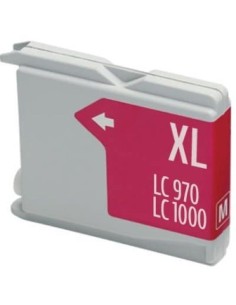 CARTUCHO TINTA COMPATIBLE BROTHER LC970M LC1000XLMG MAGENTA