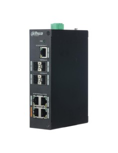 (DH-PFS3409-4GT-V2) SWITCH POE 4 PUERTOS 10/100/1000 +1 UPLINK GIGABIT +4SFP 96W 802.3AT LAYER 2