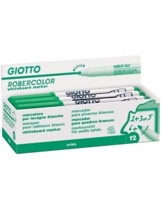 C 12 ROTULADOR ROBERCOLOR VERDE GIOTTO WHITEBOARD MARKER