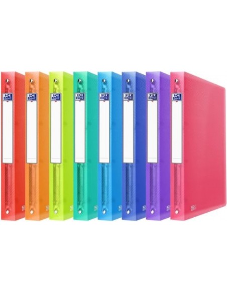 C 10 CARPETAS A4 4 ANILLAS 30MM POLIPROPILENO URBAN OXFORD