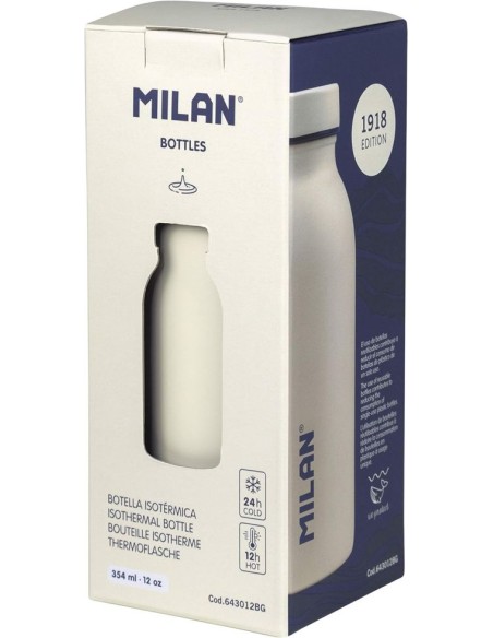 Botella isotermica de acero inoxidable 354ml milan 1918 171x685cm
