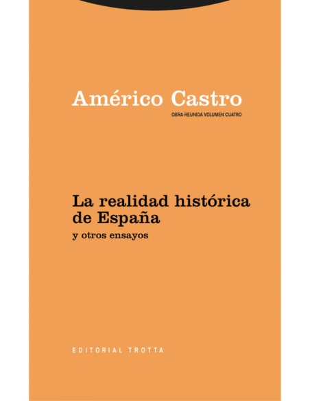 Obra Reunida Americo Castro Vol 4