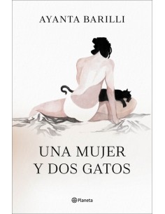 Una mujer y dos gatos