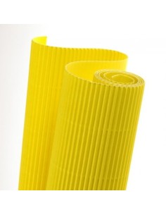 ROLLO CARTON ONDULADO 50X70CM 300G AMARILLO LIMON CANSON