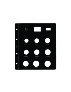 FUNDA para MONEDAS PARDO CLARAB.  9 alj