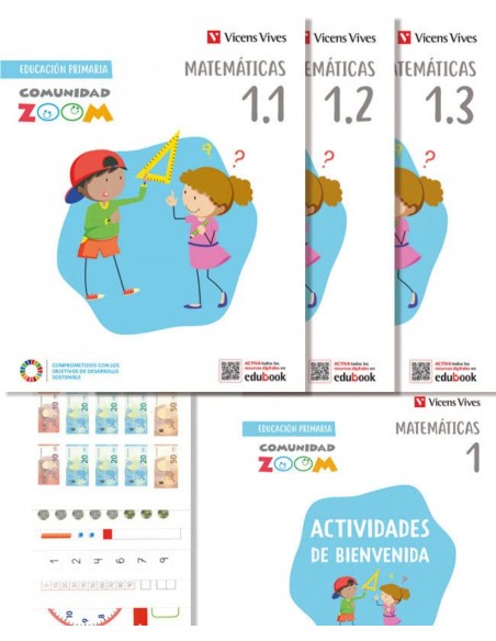 PRI1 MATEMATICAS 1 TRIM ACT BIENVENIDA COMUNID