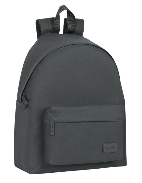 MOCHILA SAFTA BASIC GRIS 33x42x15cm