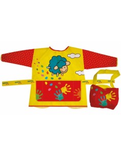 DELANTAL CON MANGAS AJUSTABLE GIOTTO BEBE