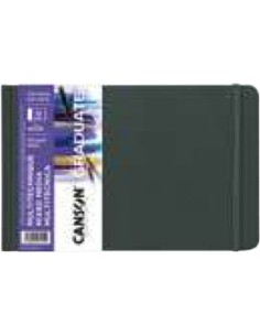 Cuaderno canson mix media blanco 14x216 36h 200g grano fino