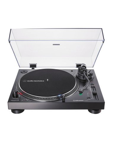 AT-LP120XBT-USB tocadisco Tocadiscos de tracción directa Negro Manual