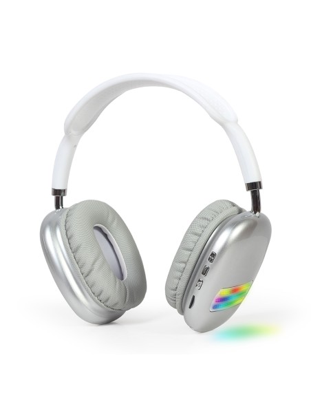 BHP-LED-02-W auricular y casco Auriculares Inalámbrico Diadema Llamadas/Música Bluetooth Blanco