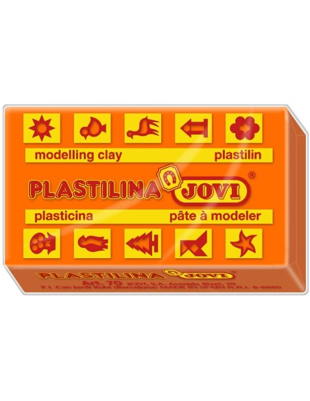 PASTILLAS PLASTILINA 50 G - NARANJA JOVI - 1 pieza(s) - 7004