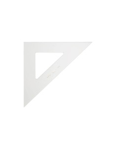 ESCUADRA FAIBO SIN GRADUAR 30CM TRANSP. 101-30ET 101-30ET - 1 unidad