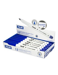 16589121 marcador 12 pieza(s) Punta redonda Azul 16589121 - 1 unidad