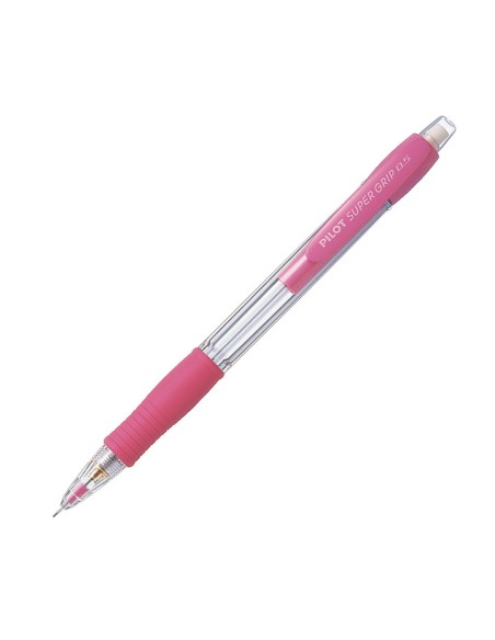 PORTAMINAS PILOT SUPER GRIP 0.5MM ROSA