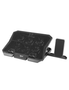 RP6V17 Soporte para ordenador portátil Negro 43,2 cm (17")