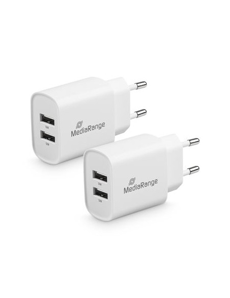 MRMA114 cargador de dispositivo móvil Smartphone, Tableta Blanco Corriente alterna Interior