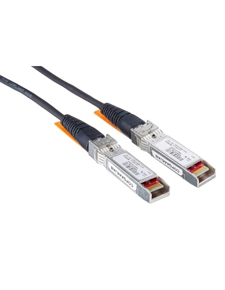 10GBASE-CU SFP+ Cable 3 Meter Cable de fibra óptica e InfiniBand 3 m Negro