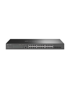 Omada SG3428MP switch Gestionado L2+ Gigabit Ethernet (10/100/1000) Energía sobre Ethernet (PoE) 1U Negro