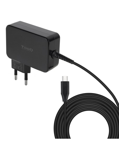 Cargador de portátil GAN USB-C PD 100W, Negro