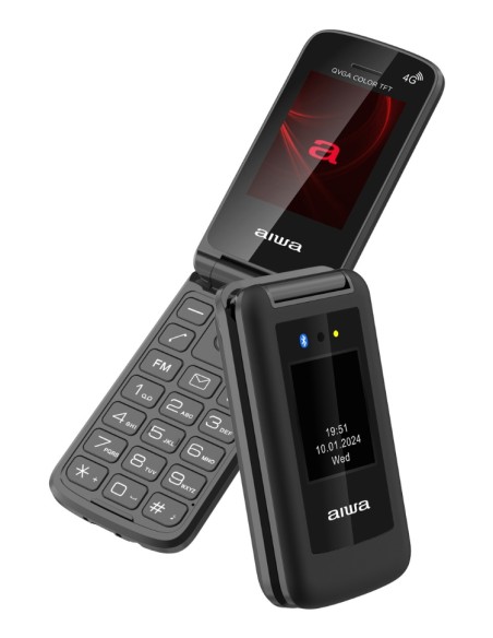 FP-30-4G/BK teléfono móvil 6,1 cm (2.4") 106 g Negro Característica del teléfono