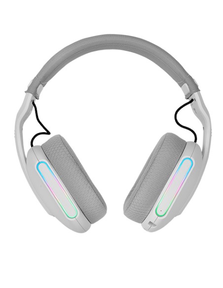 MHW-PROW Auriculares Inalámbrico y alámbrico Diadema Juego USB Tipo C Bluetooth Blanco