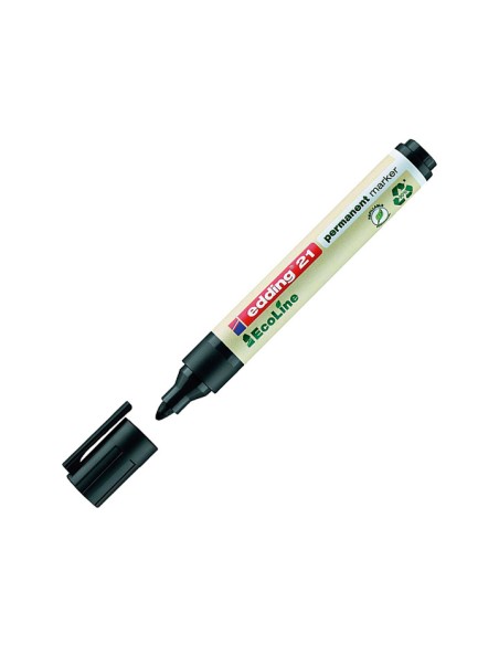 MARCADOR PERM. EDDING 21-001 ECOLINE NEGRO 21-001 - 1 unidad