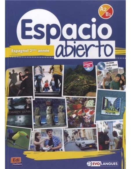 Espacio abierto A2 B1 Livre l eleve cd