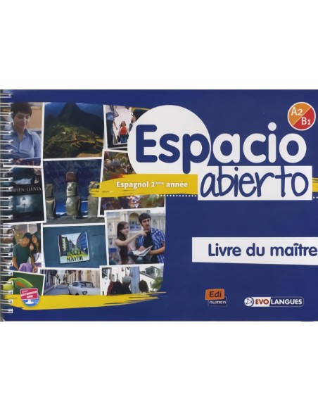 Espacio abierto A2 B1 livre du maitre