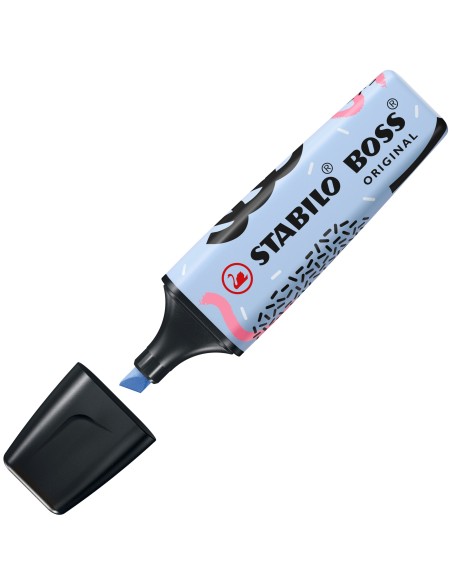 BOSS ORIGINAL marcador 10 pieza(s) Punta de cincel Azul 70/111-101