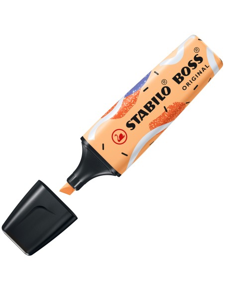 BOSS ORIGINAL marcador 10 pieza(s) Punta de cincel Naranja 70/125-101