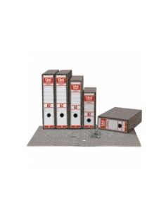 ARCHIVADOR CLASICO A4 65MM SIN RADO COLOR COLOR GRIS UNISYSTEM CLASICO 7439071