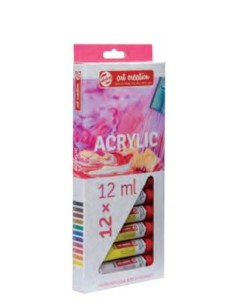 9021712M pintura para manualidades Pintura acrílica 12 ml 12 pieza(s)