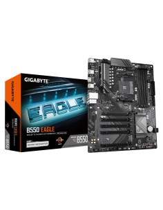 B550 EAGLE Placa base - Procesadores AMD Ryzen serie 5000 G, VRM de 10+3+1 fases, hasta 3200 MHz DDR4, 1xPCIe 4.0 + 1xPCIe 3.0 M