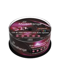 MR208 CD en blanco CD-R 700 MB 52x 50 pieza(s)