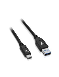 1M USB 2.0 (m) a USB-C (m) Cable - Negro
