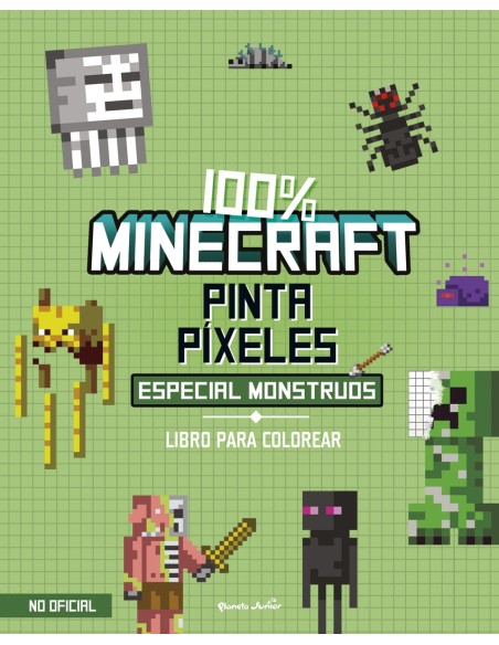 100 Minecraft Pinta pixeles Especial monstruos 100 Minecraft Pinta pixeles Especial monstruos