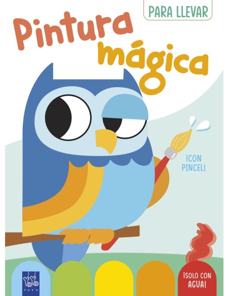 Pintura magica para llevar Buho